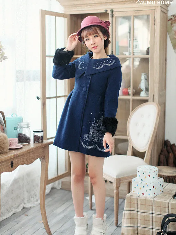 midnight travel coat