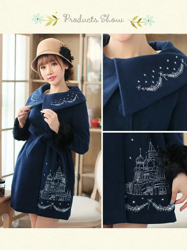midnight travel coat