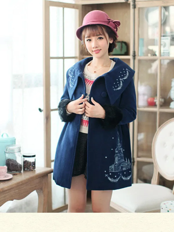 midnight travel coat
