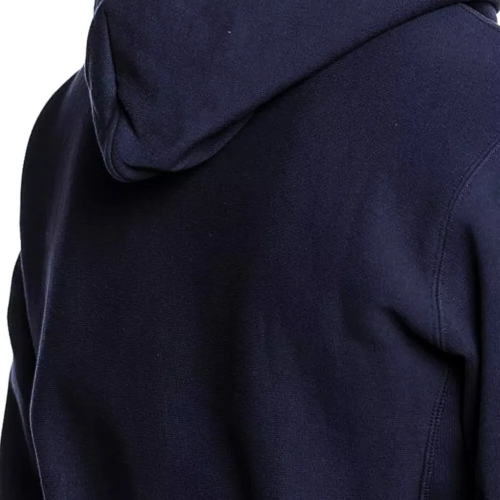 Mikina s kapucňou Champion Premium RWSS 1952 Hooded Sweatshirt tmavomodrá