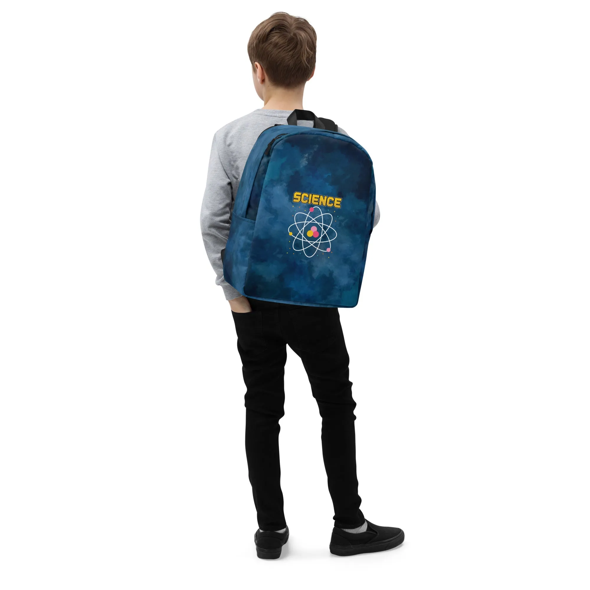 Minimalist Backpack, Back to School, Science, Travel, Gym, Weekend, Gift for Him, Her