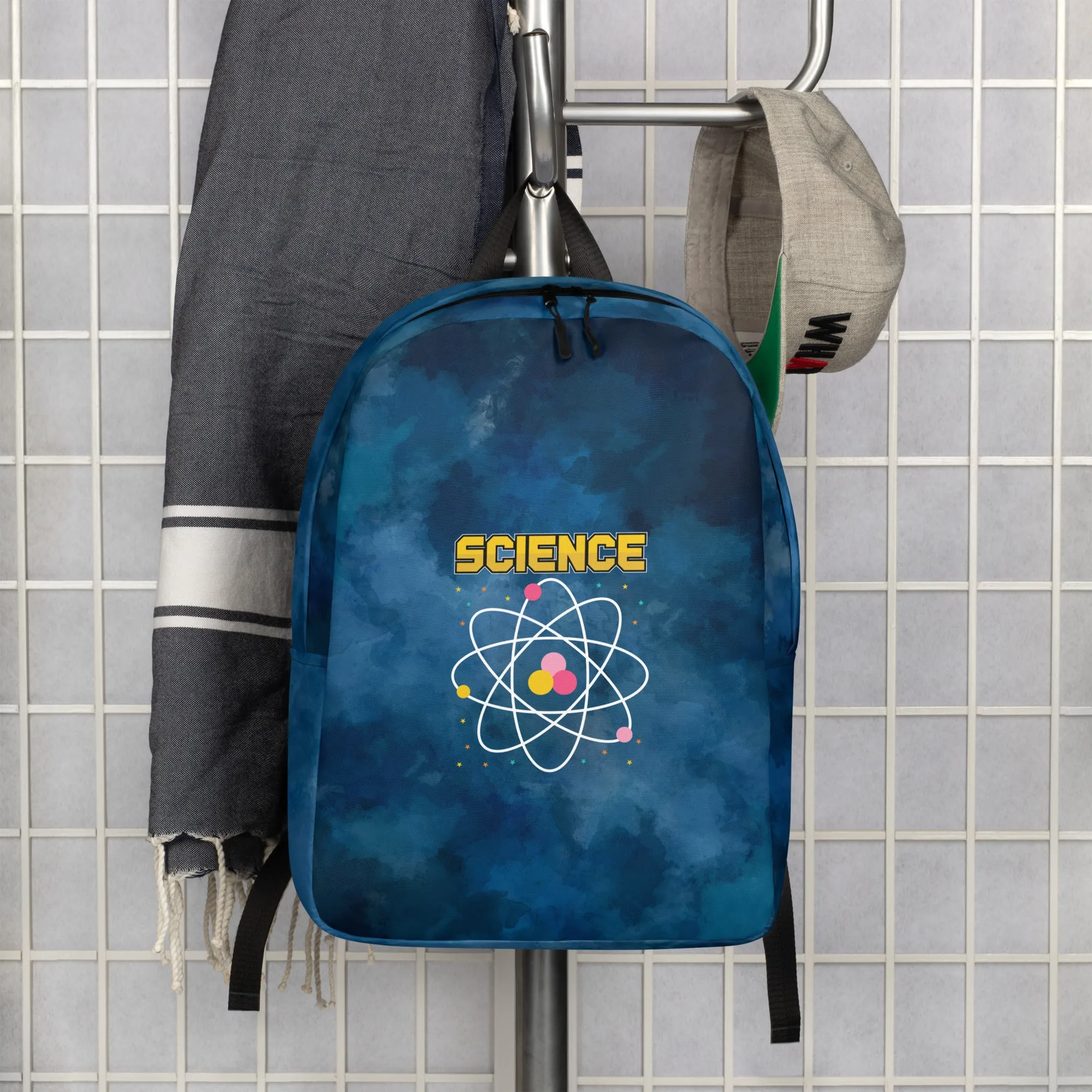 Minimalist Backpack, Back to School, Science, Travel, Gym, Weekend, Gift for Him, Her