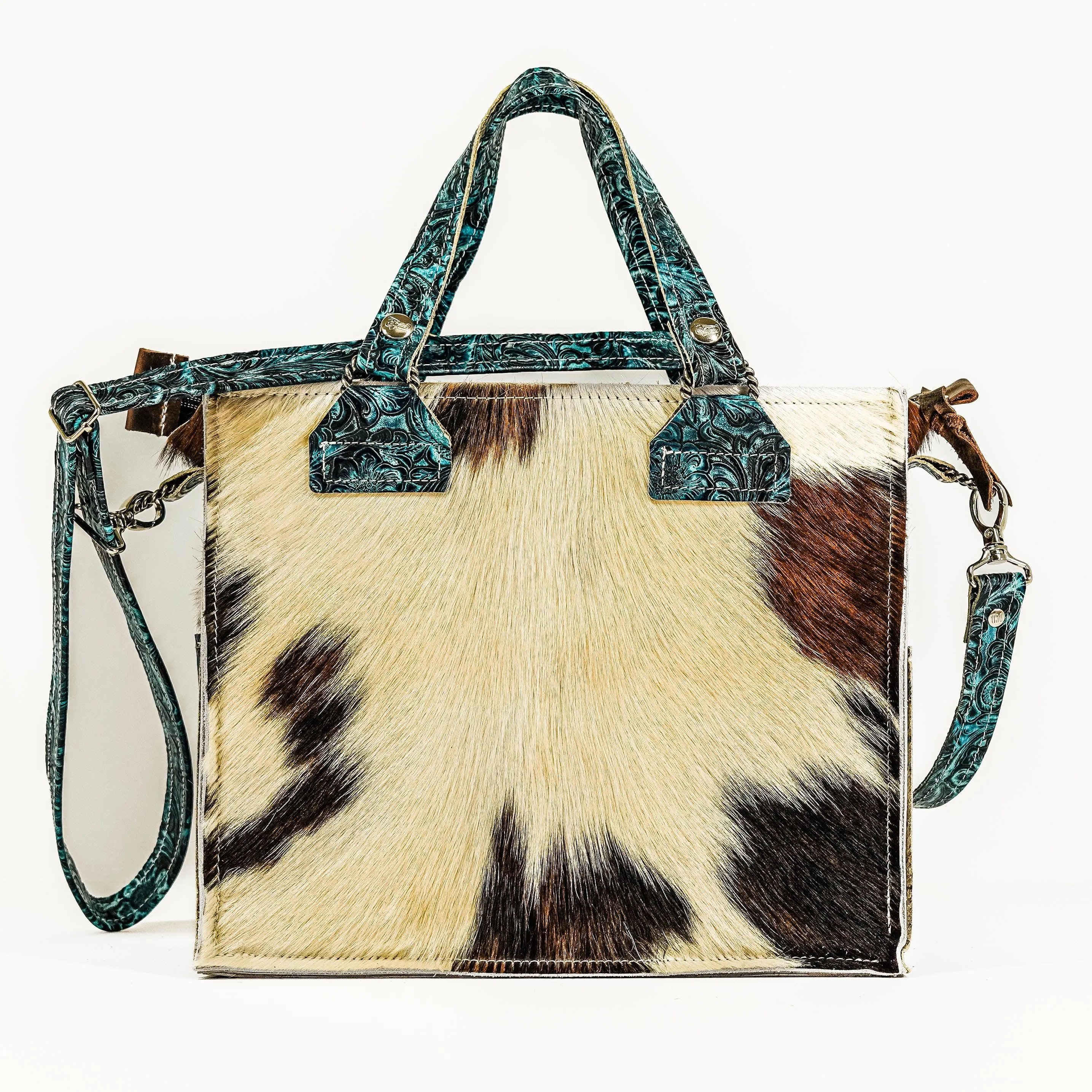 Minnie Pearl - Tricolor w/ Turquoise Wildflower Tool