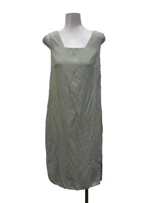 Mint Green Sleeveless Square Neck Dress OSN