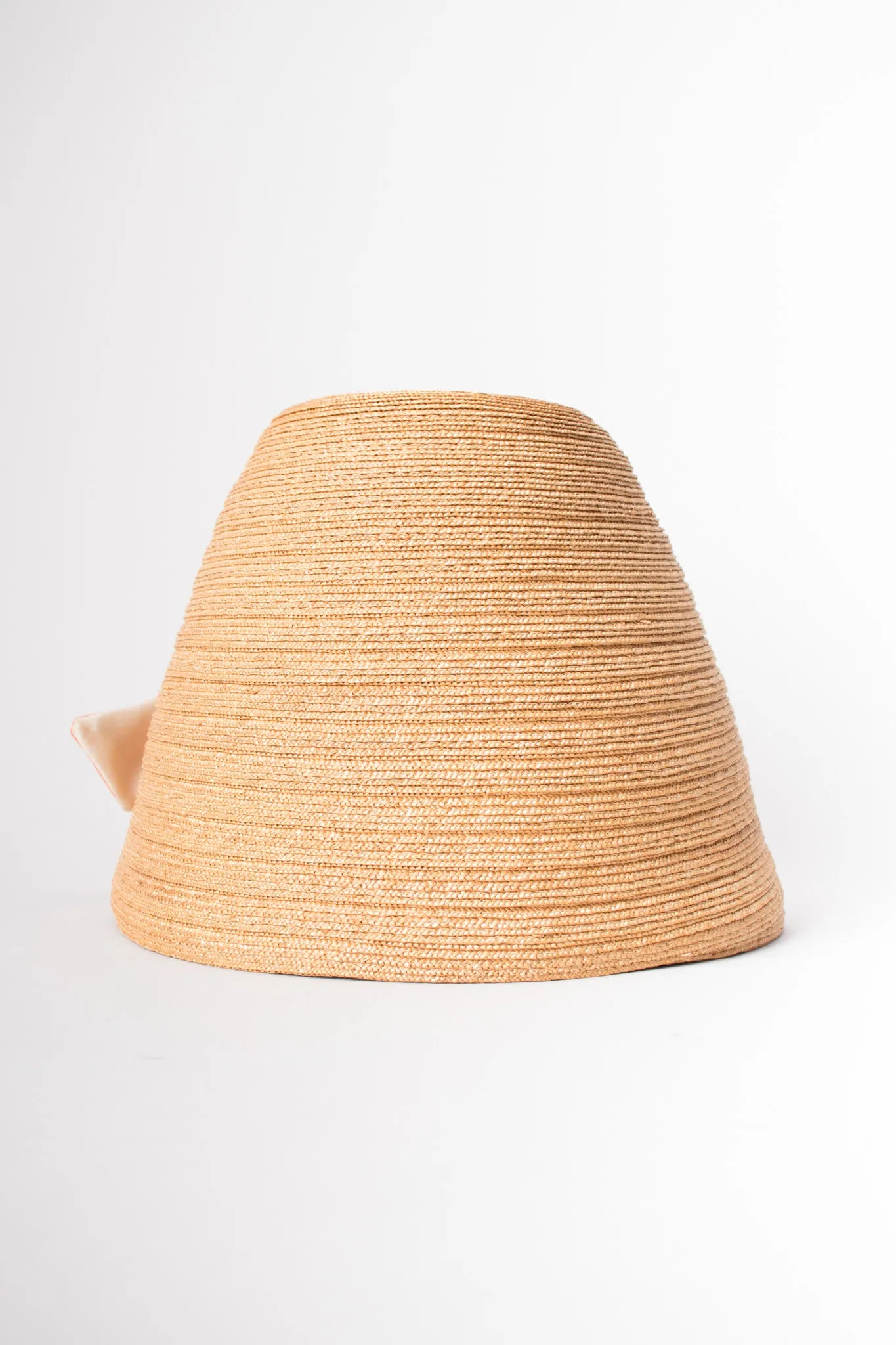 Miss Dior Straw Peach Basket Hat