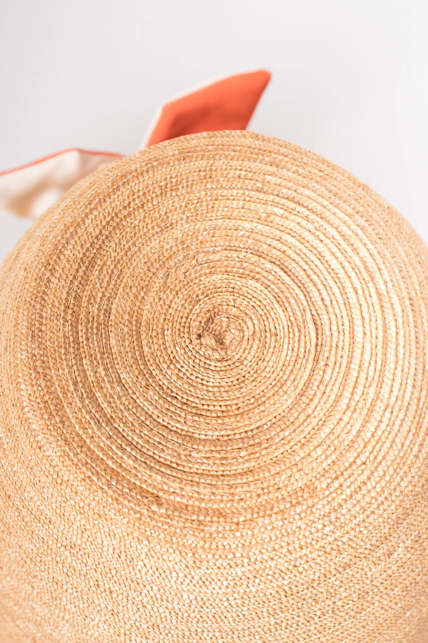 Miss Dior Straw Peach Basket Hat