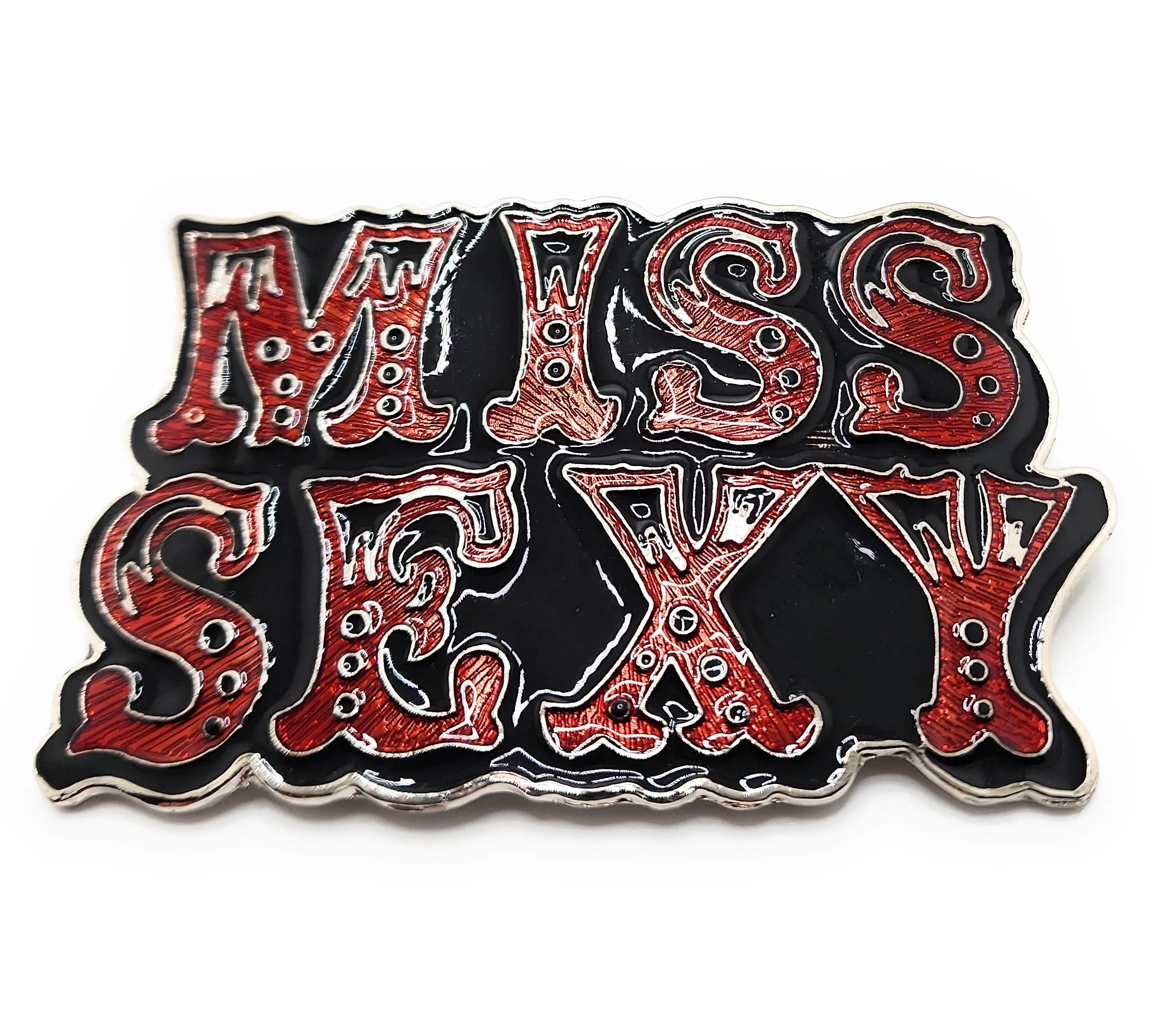 MISS SEXY Belt Buckle Funny