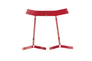 Modern Garter Belt with Leg Bands