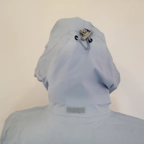 Mountain Hardwear | Blue Two Tone Gore-Tex Typhoon Paclite Rain Jacket - Size XS