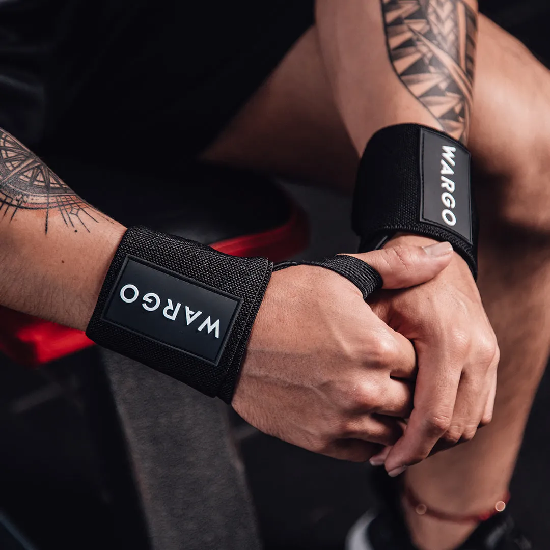 MUÑEQUERAS PARA GYM - BROWN