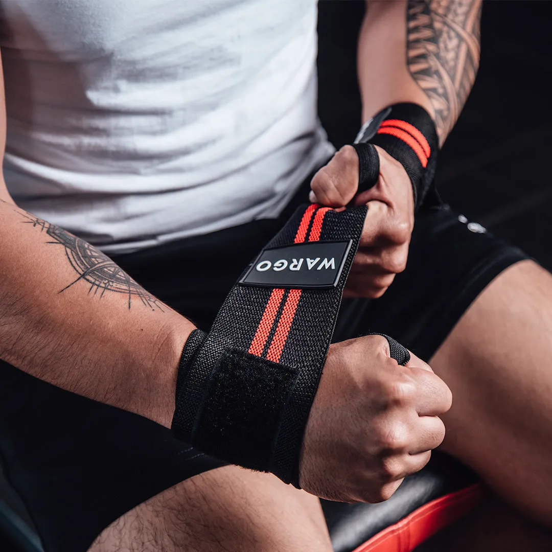 MUÑEQUERAS PARA GYM - BROWN