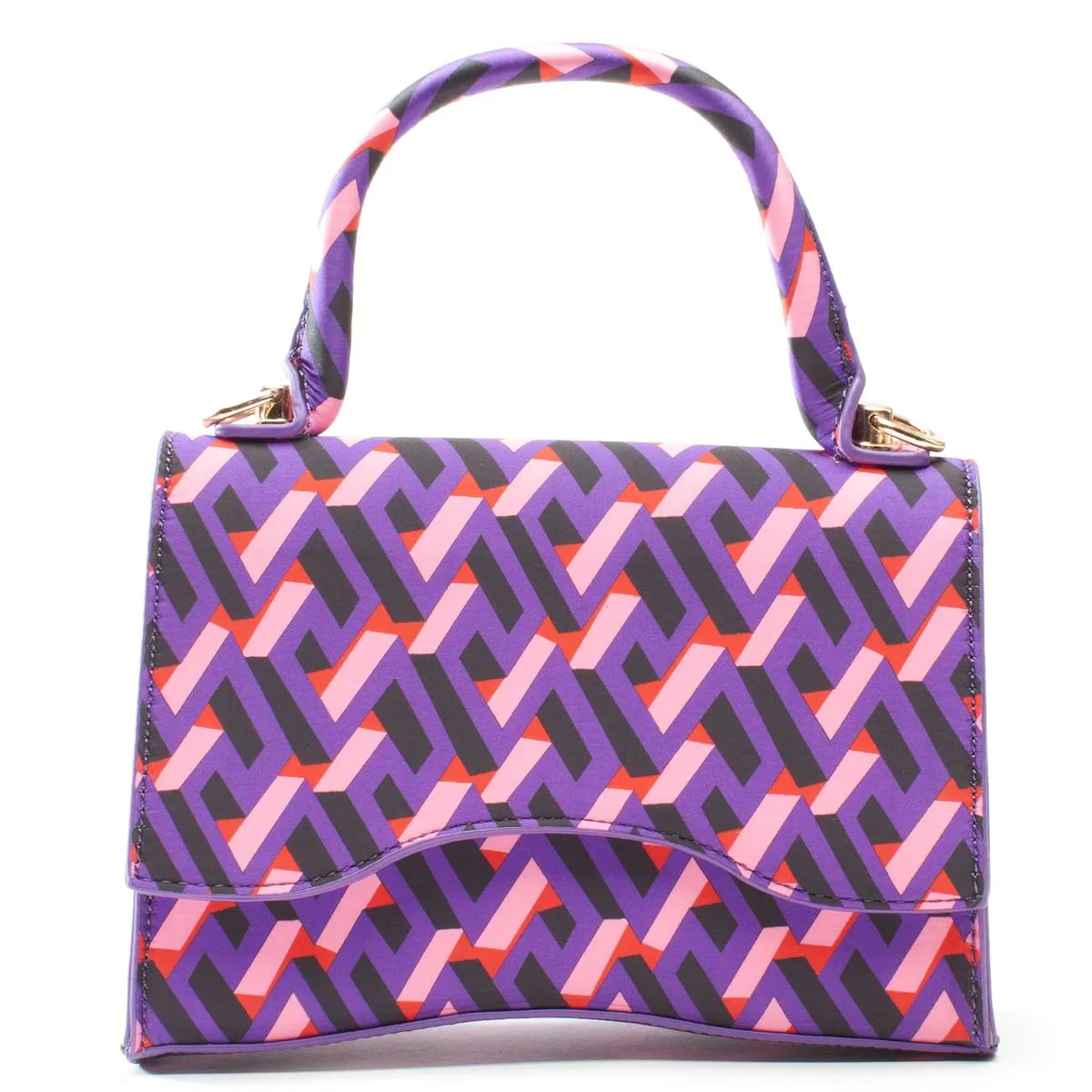Multi Color Flap Crossbody Bag