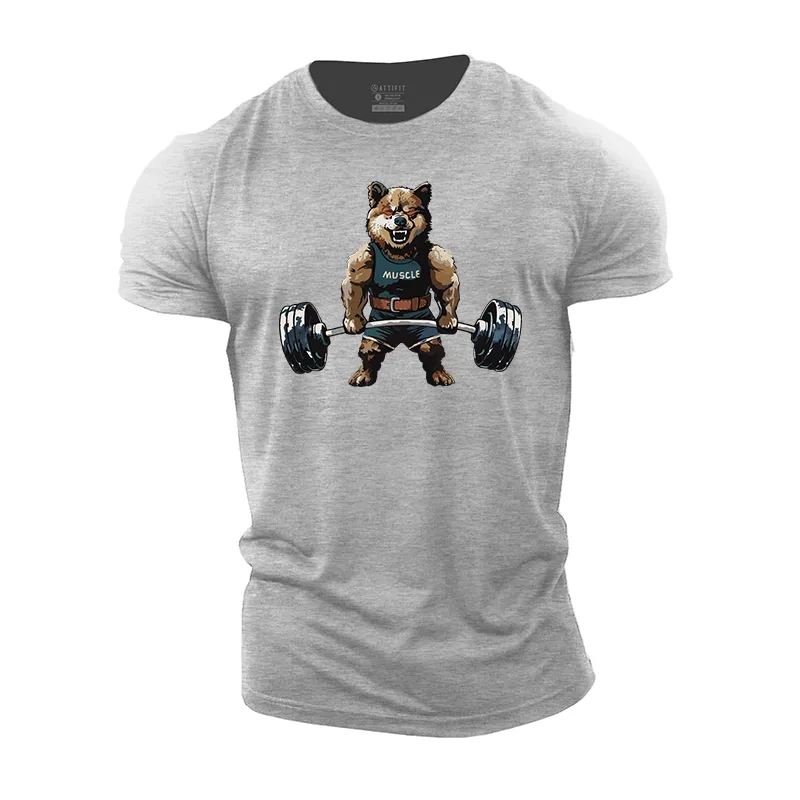 Muscle Dog Cotton T-Shirt