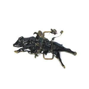 N-4811  Bull Rider Buckle