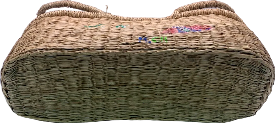 Natural Wicker Handwoven Basket Bag
