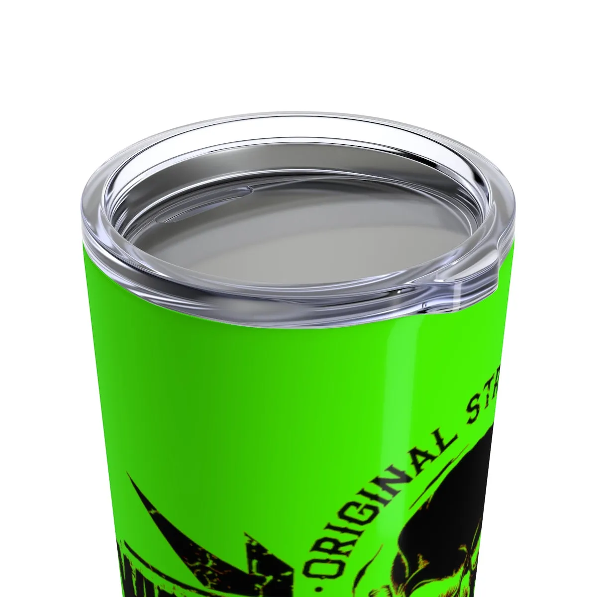 NEON GREEN WICKED MUSIC Tumbler 20oz