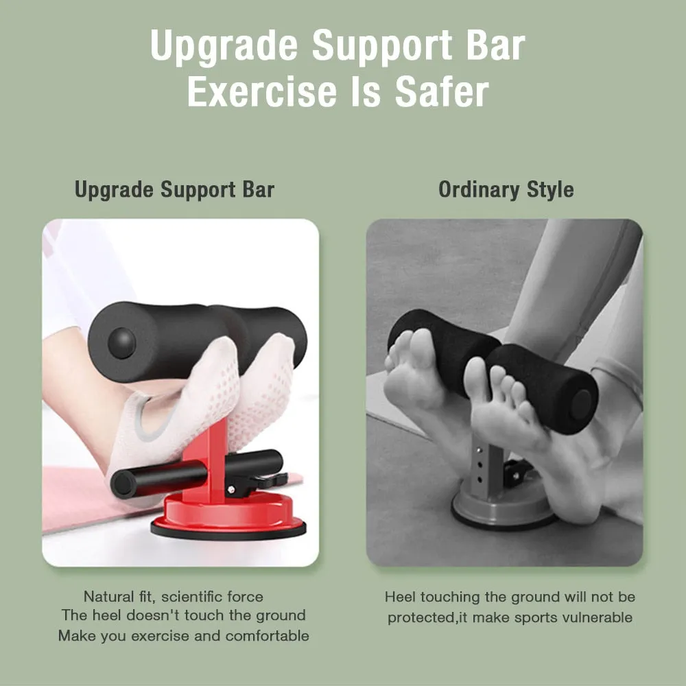 New Fitness Sit Up Bar Floor Assistant Exercise