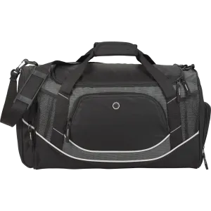 New Leeds Dunes 21" Deluxe Sport Duffel Bag, Black & Grey