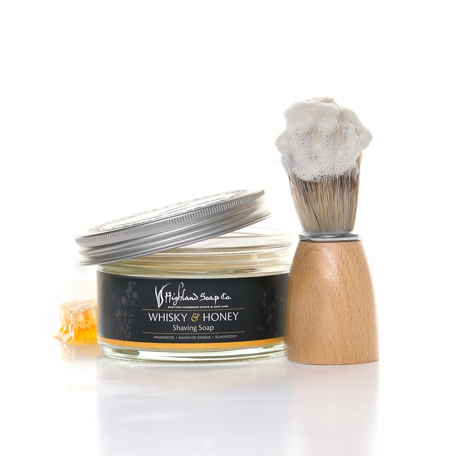 NEW! Whisky & Honey Wash Bag & Shaving Set