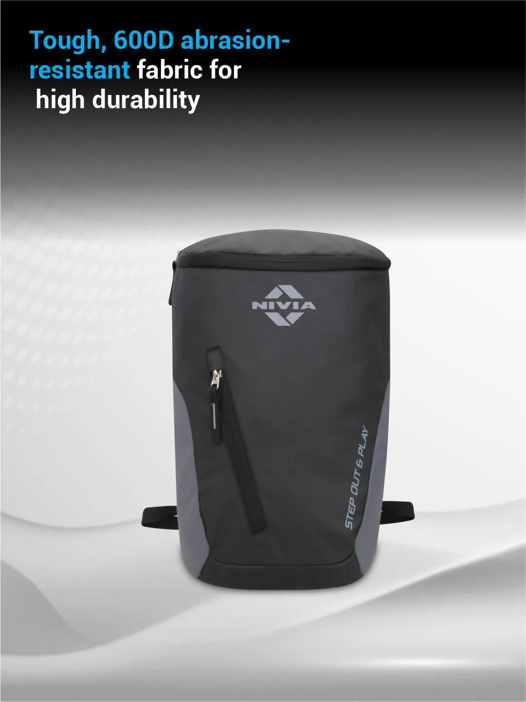 Nivia Side Zip Backpack