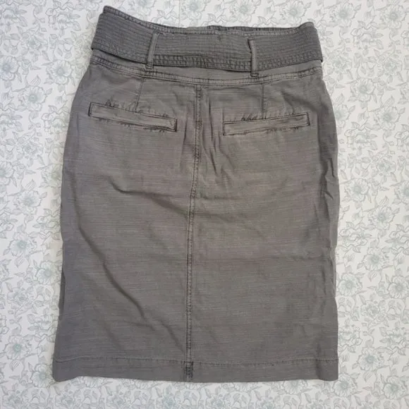 NWT Anthropologie Pilcro Chloe Utility Mini Skirt | 0