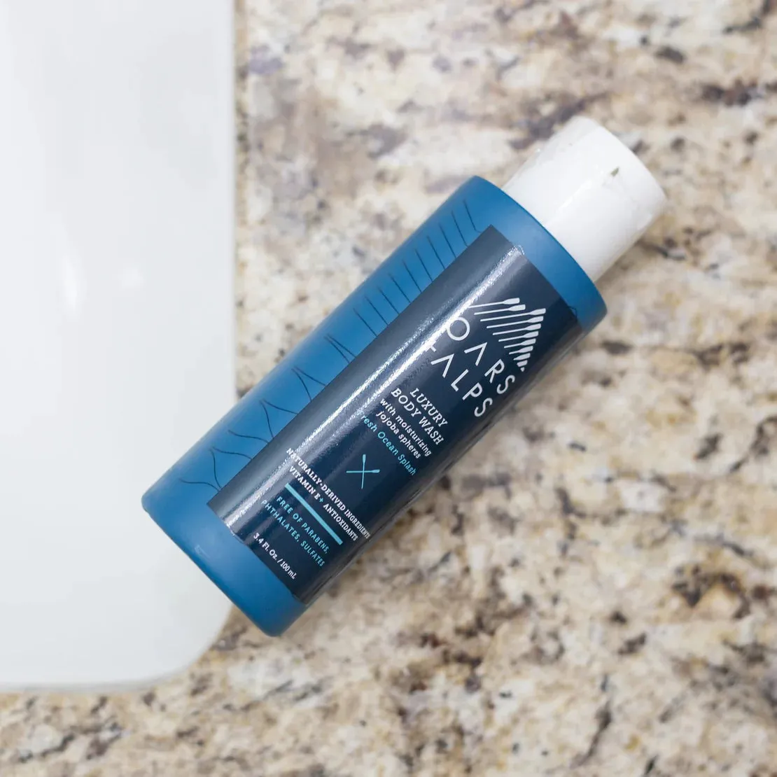 Oars   Alps Fresh Ocean Splash Luxury Body Wash Travel Size 3.4 oz.