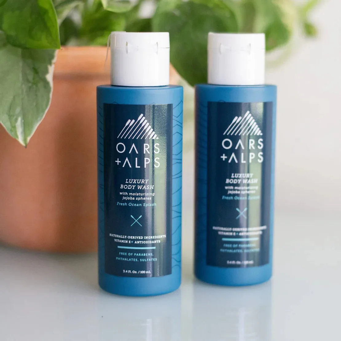 Oars   Alps Fresh Ocean Splash Travel Size Luxury Body Wash (Set of 2)