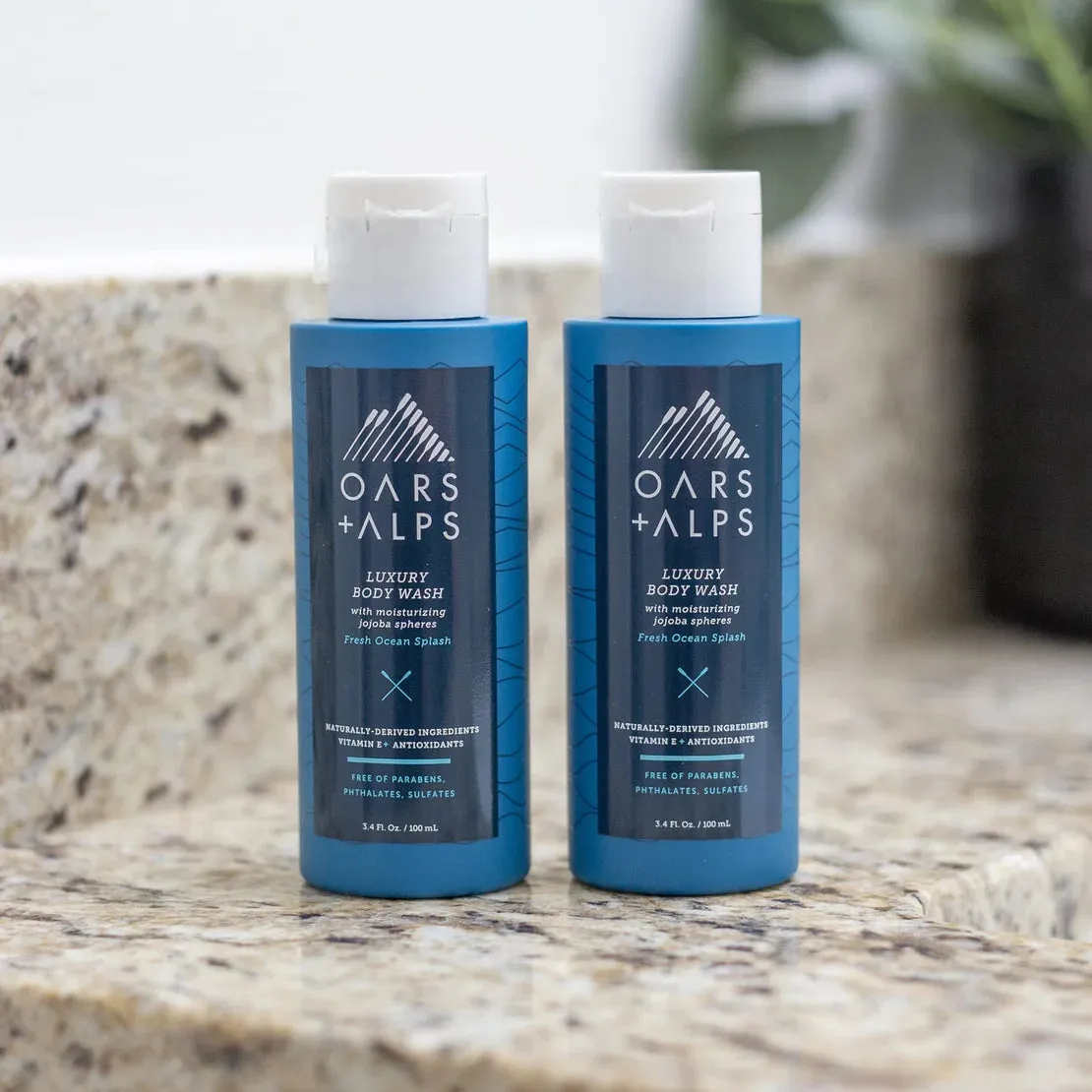 Oars   Alps Fresh Ocean Splash Travel Size Luxury Body Wash (Set of 2)
