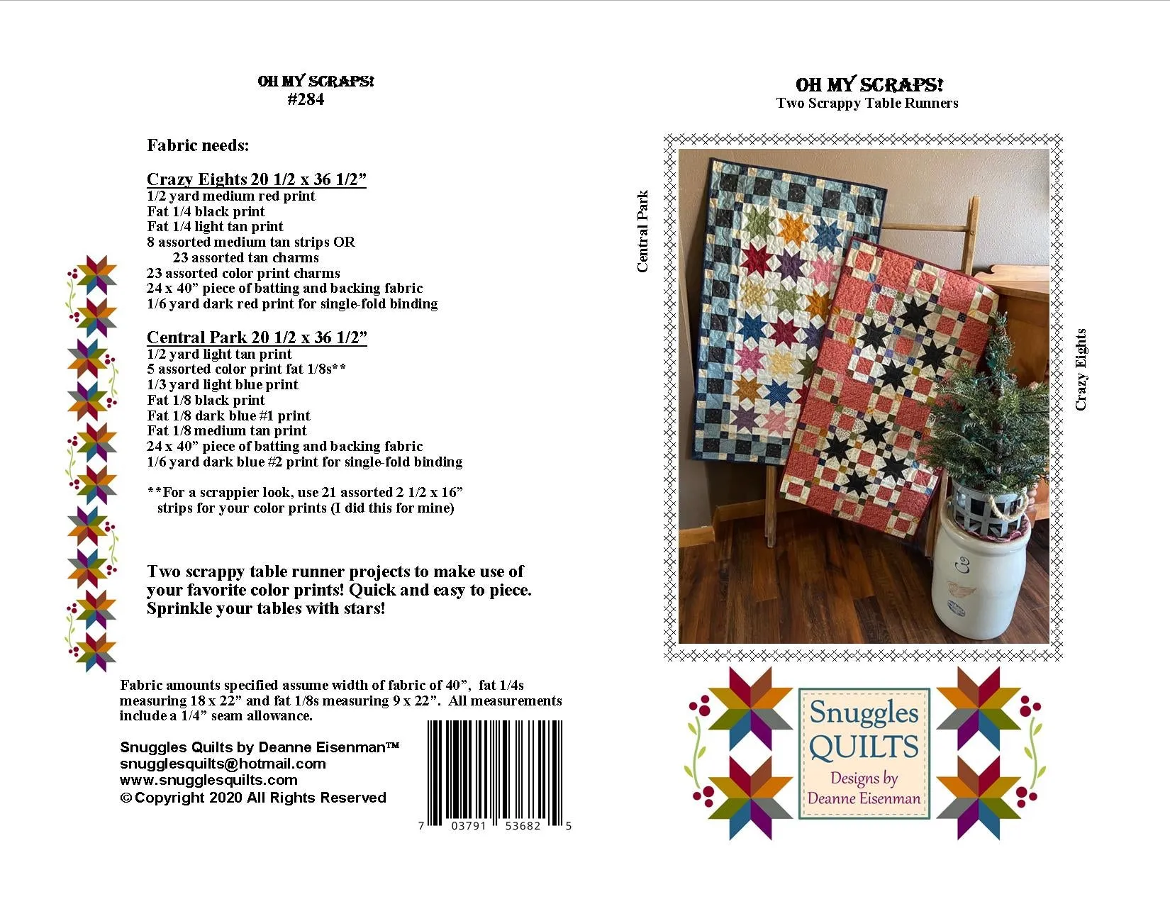 Oh My Scraps Quilt Pattern