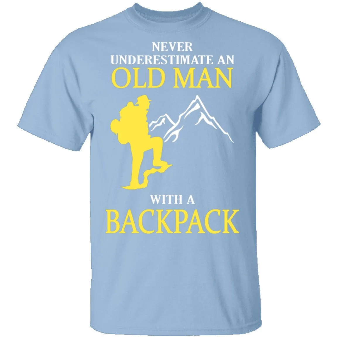 Old Man With A Backpack T-Shirt