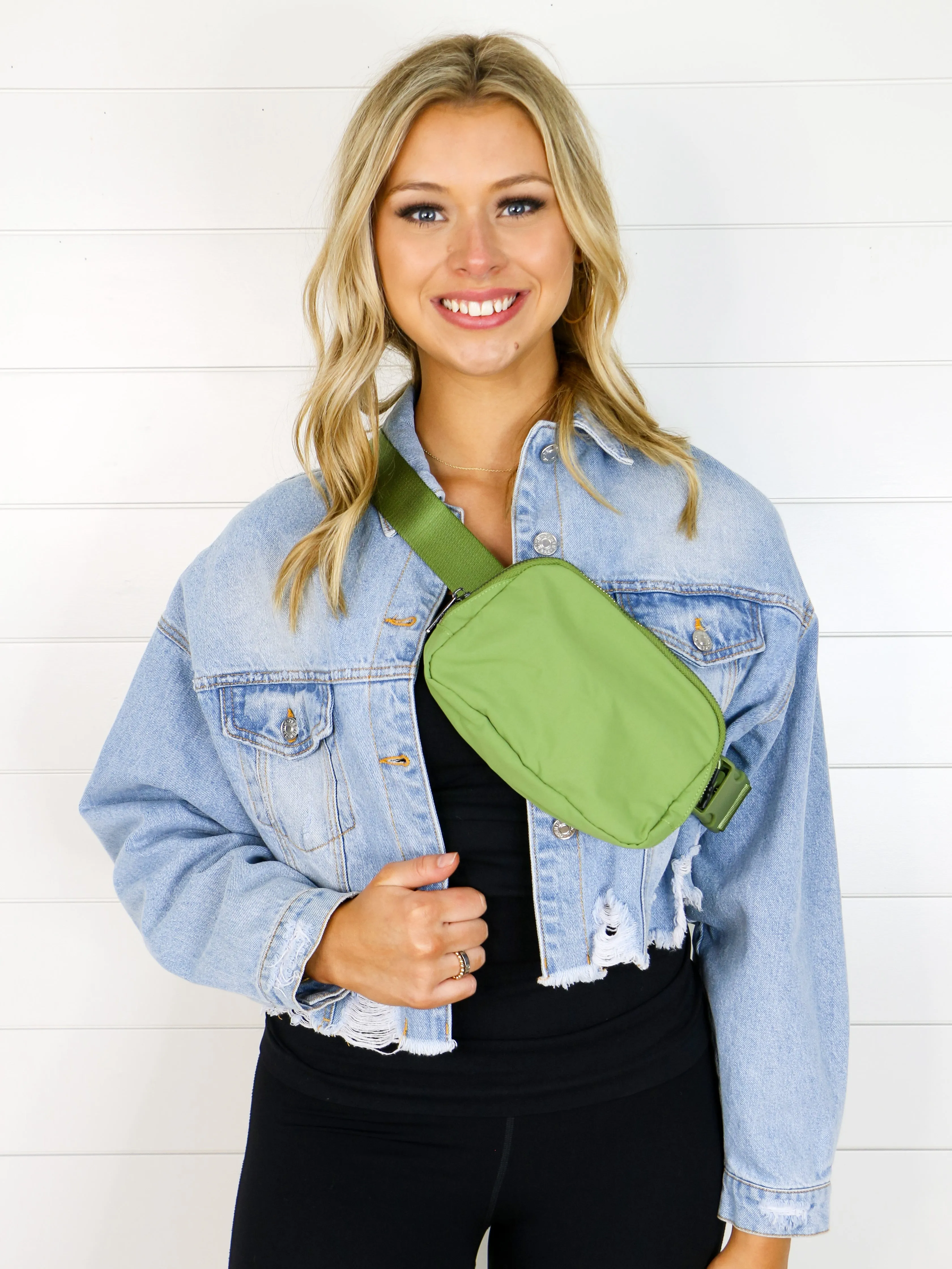 On the Go Belt Bag in Olive