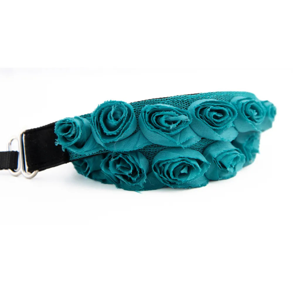 Organza Roses 1"