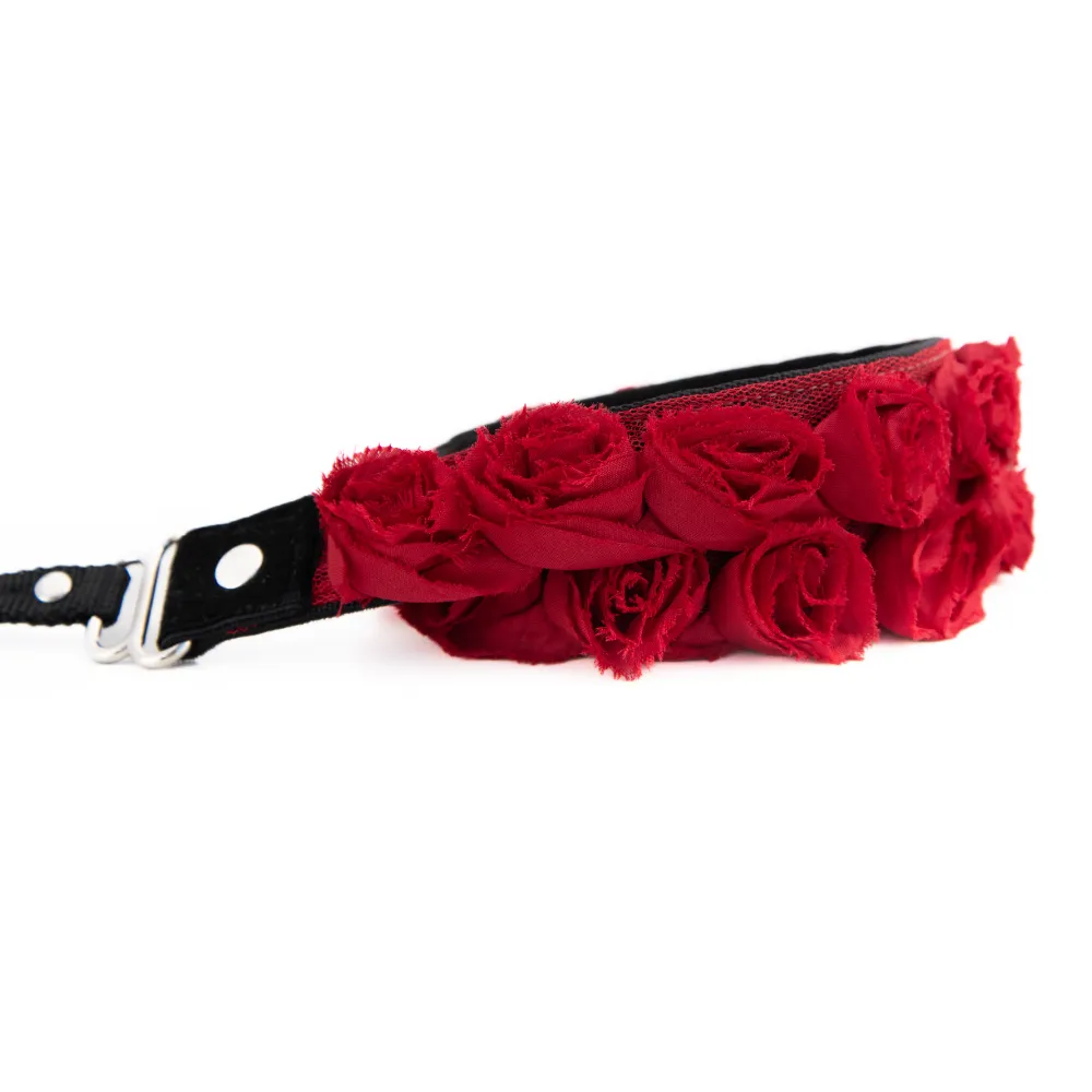 Organza Roses 1"