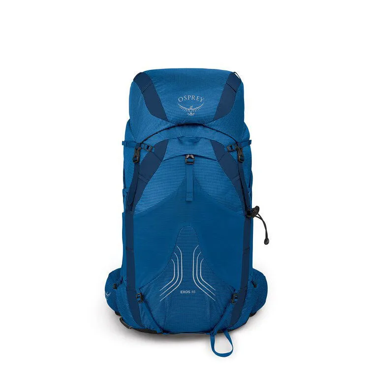 Osprey Exos 48 Litre Mens Hiking Backpack - Blue Ribbon