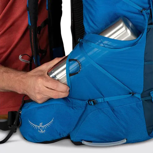 Osprey Exos 48 Litre Mens Hiking Backpack - Blue Ribbon