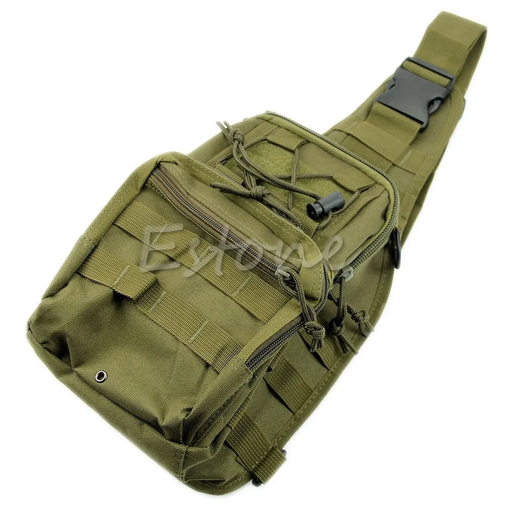 Outdoor Shoulder Military Tactical Backpack Camping Travel Hiking Trekking Bag