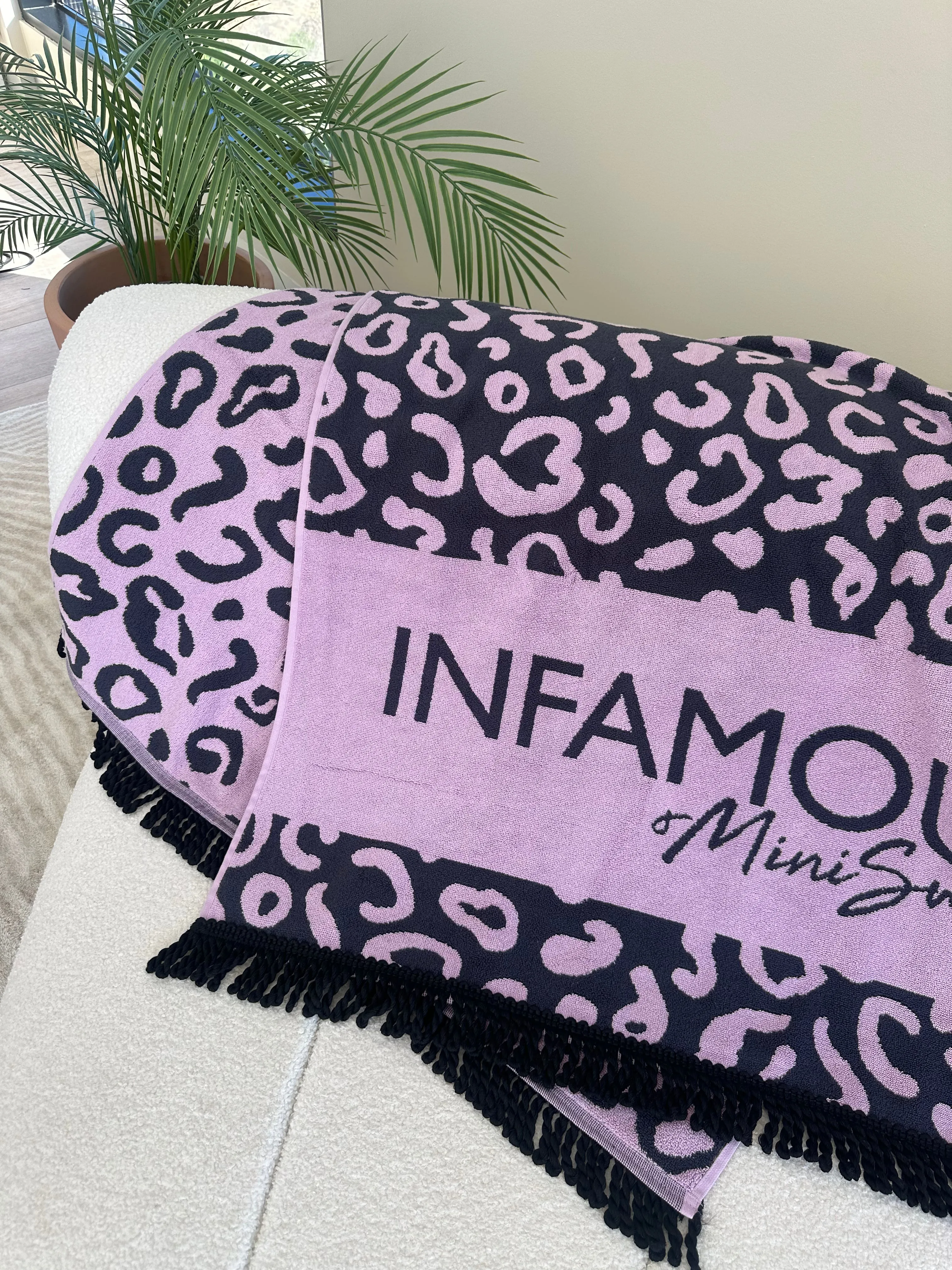 Oversized Towel - Mellow Leopard