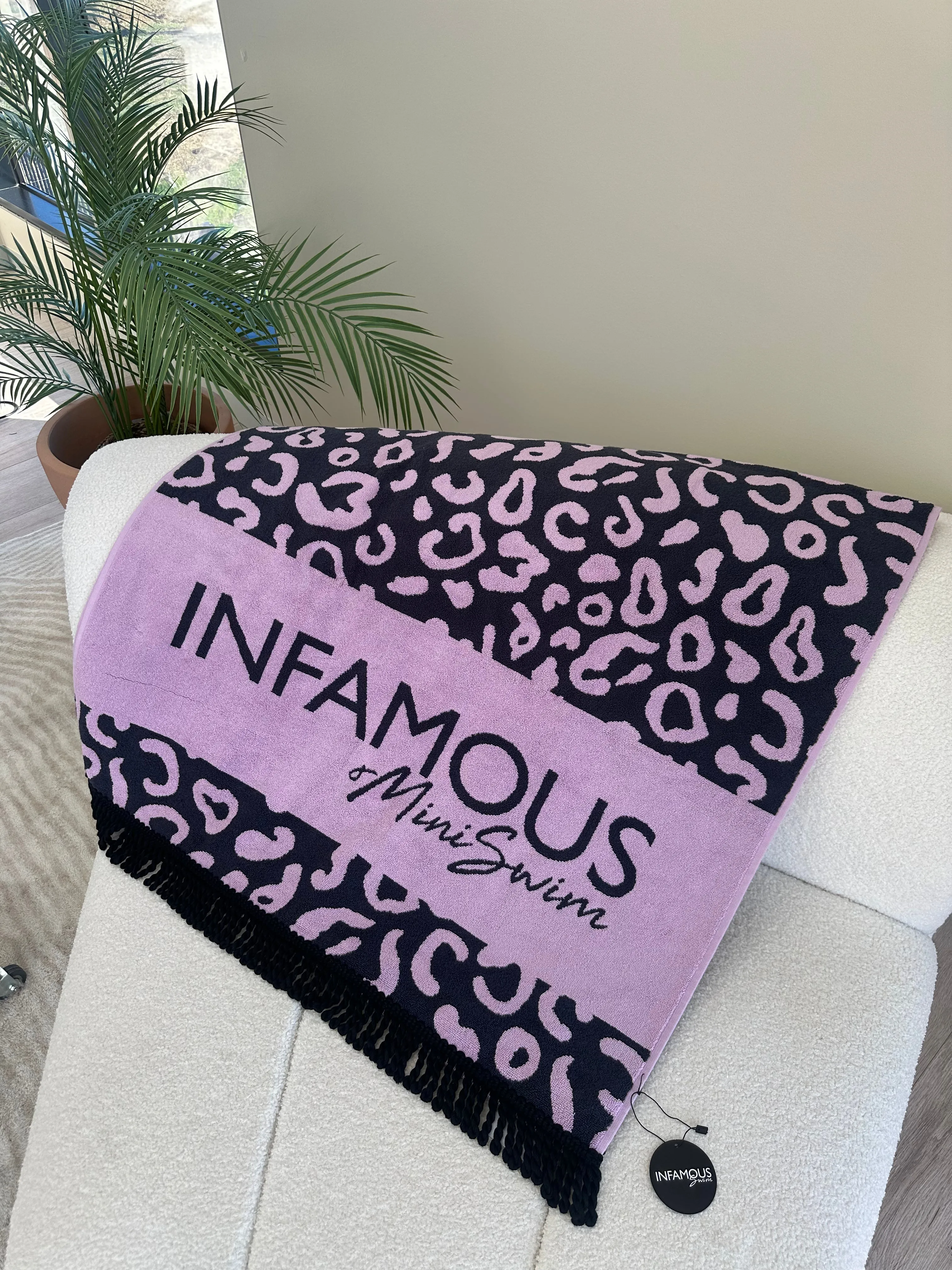 Oversized Towel - Mellow Leopard