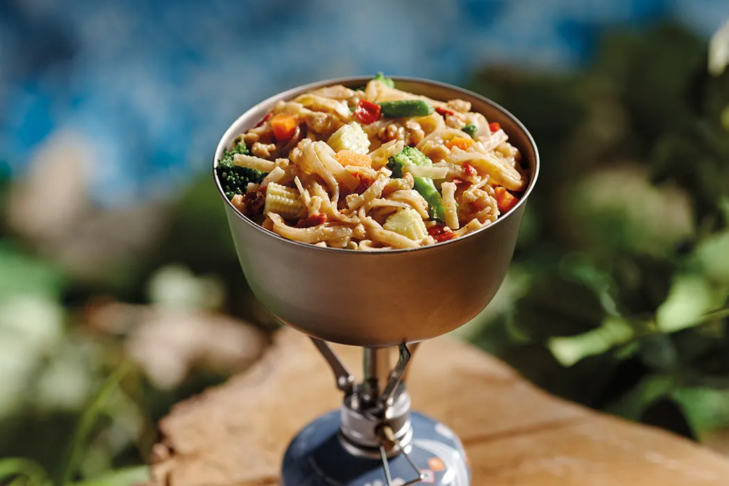 Pad Thaï with Peanuts and Vegetables (Vegan, less than 1% Gluten, Lactose Free)
