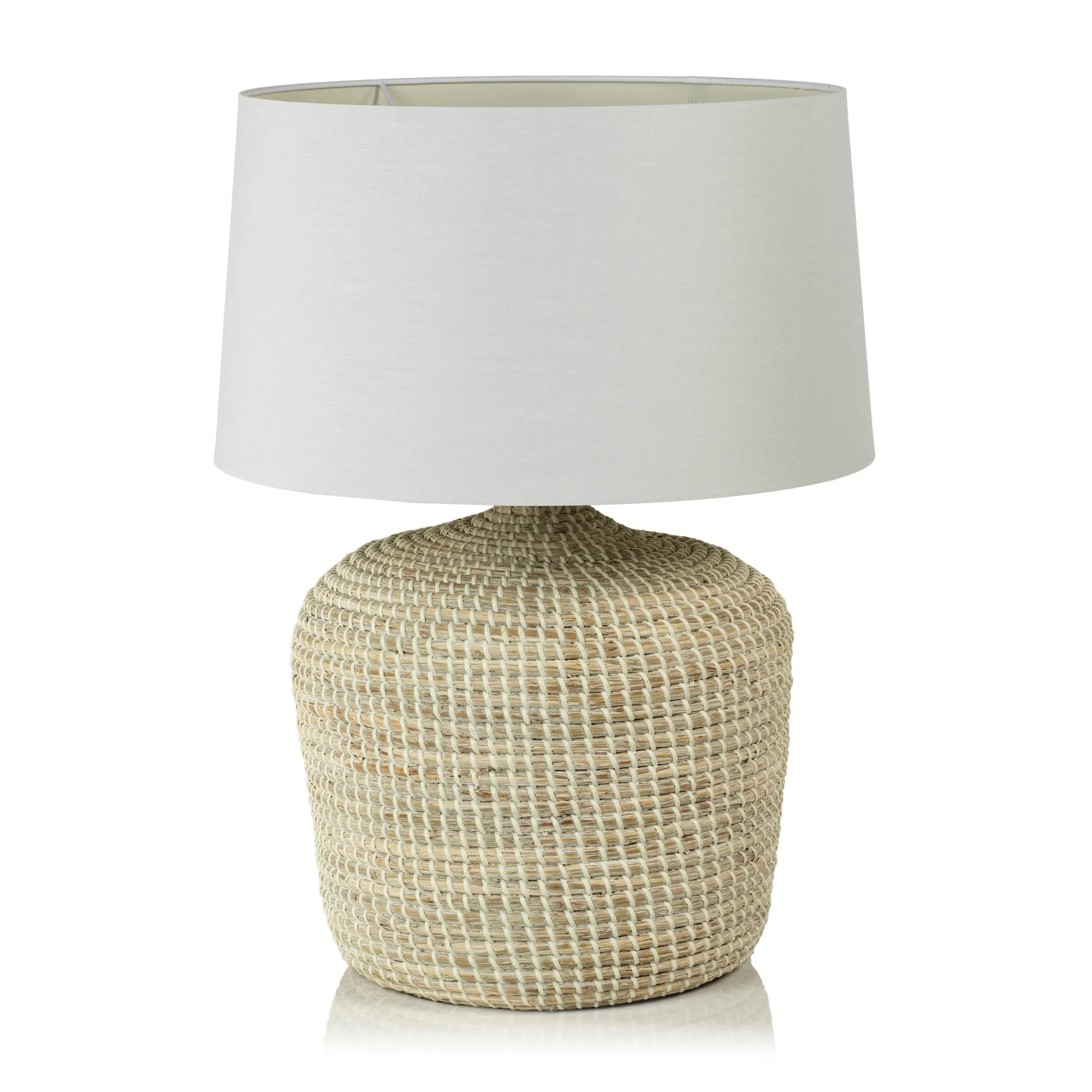 Palm Beach Woven Lamp