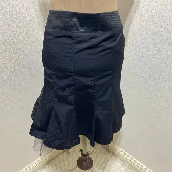 Paris France Designer DES FILLES a La VANILLE Skirt Evening Wear Size Medium