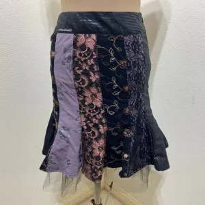 Paris France Designer DES FILLES a La VANILLE Skirt Evening Wear Size Medium