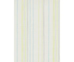 Pastel Stripes Yellow Blue Grey 7323-08 Wallpaper