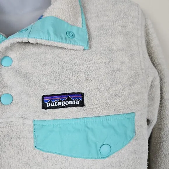 PATAGONIA Lightweight Synchilla Snap-T Pullover Fleece Jacket Womens XS 25455