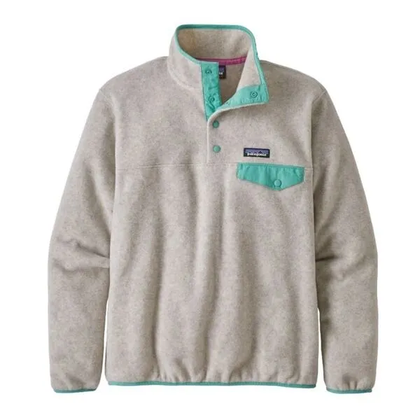 PATAGONIA Lightweight Synchilla Snap-T Pullover Fleece Jacket Womens XS 25455