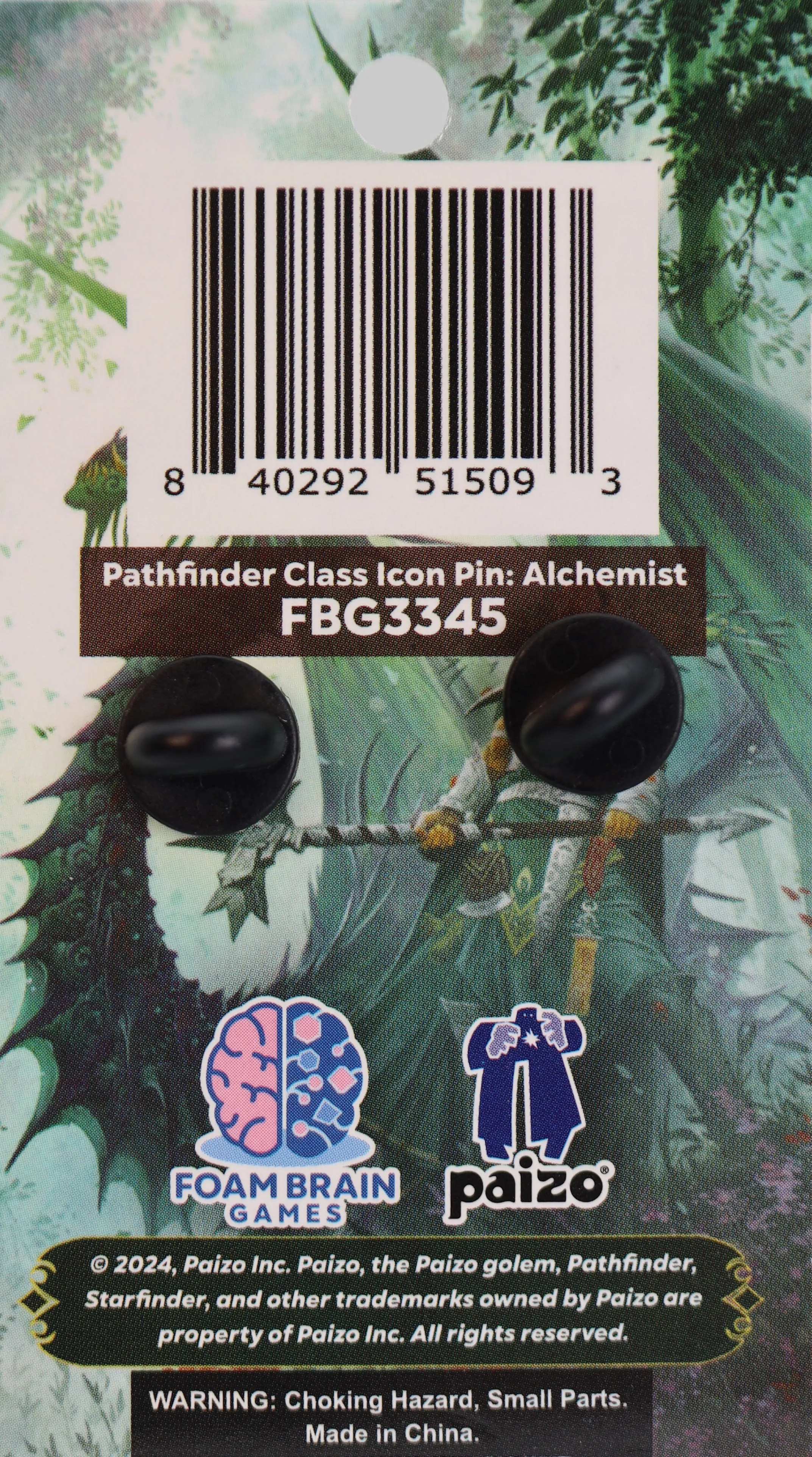 Pathfinder Class Icon Pin: Alchemist