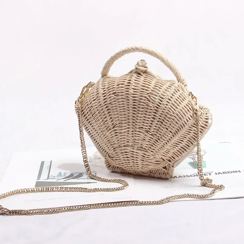 PAULA Shell-shaped Messenger Bag - New