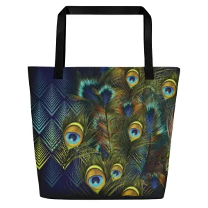 Peacock - Beach Bag