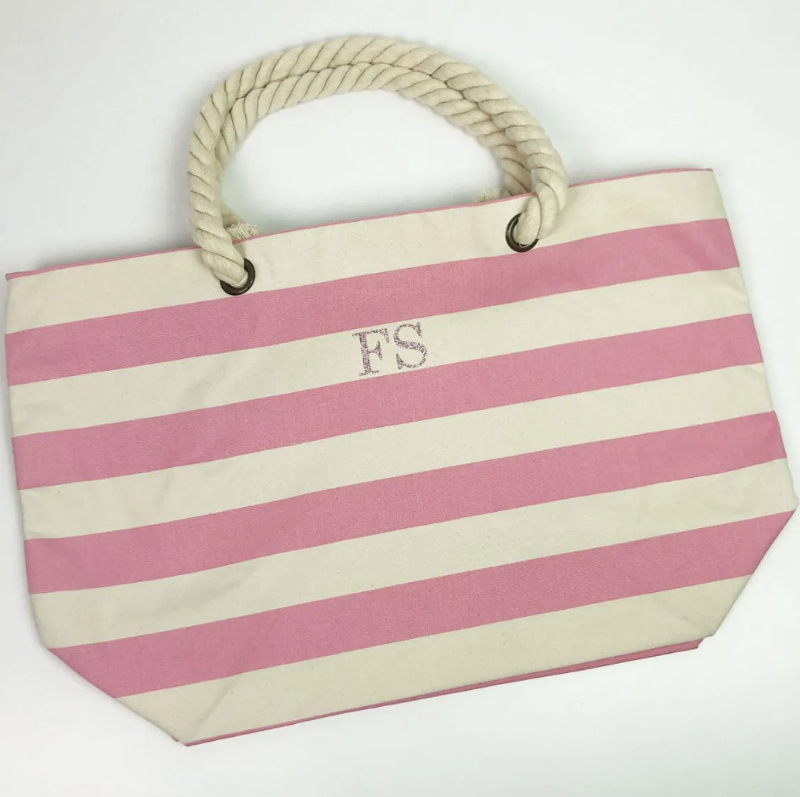 Personalised Nautical Beach Bag