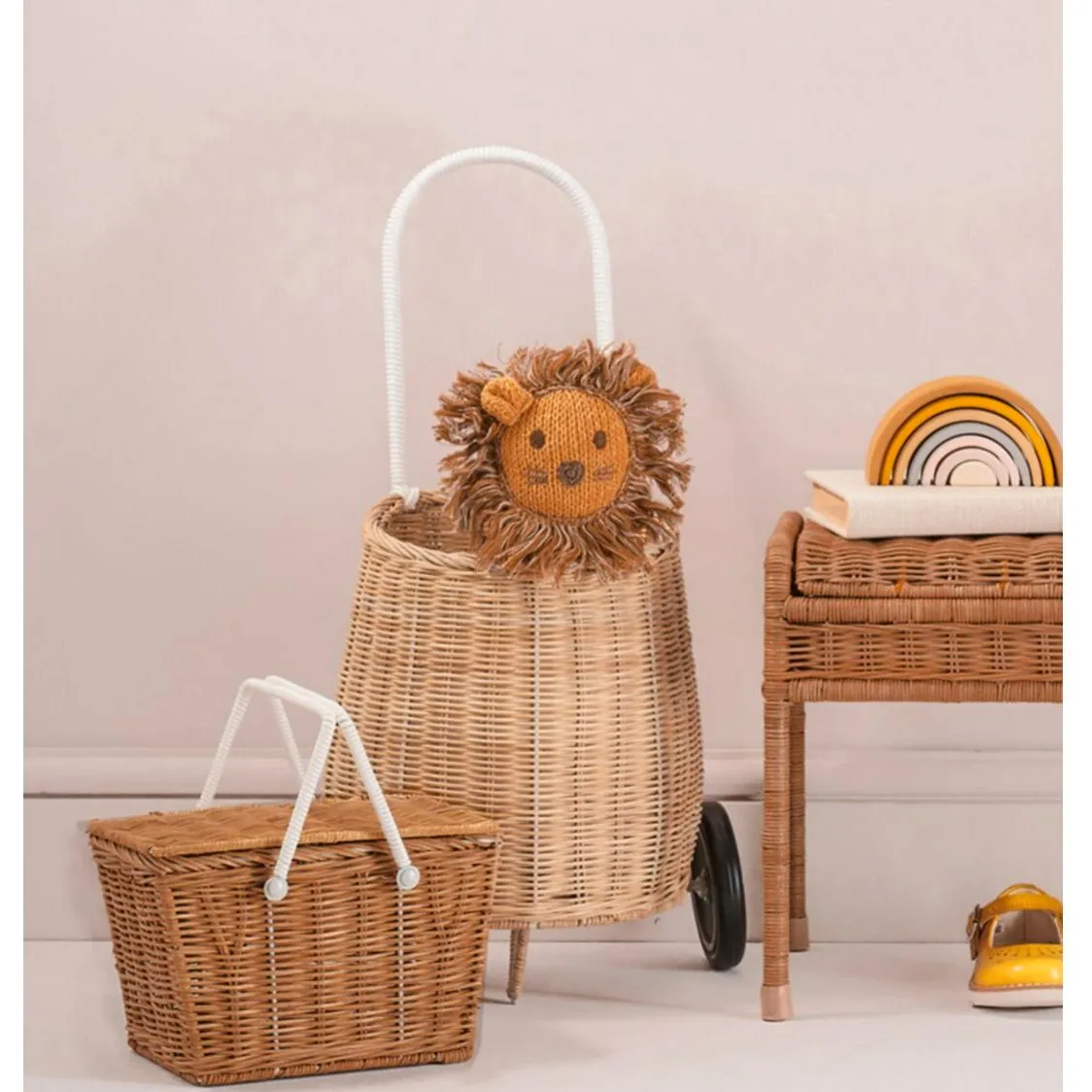 Piki Rattan Basket - Natural
